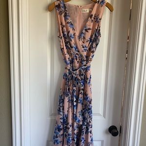 Eliza J High-Low Floral Dress